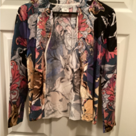 Alberto Makali Multicolor Artistic Blazer - Picture 2 of 6